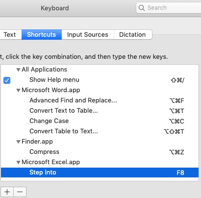 visual basic for word for mac